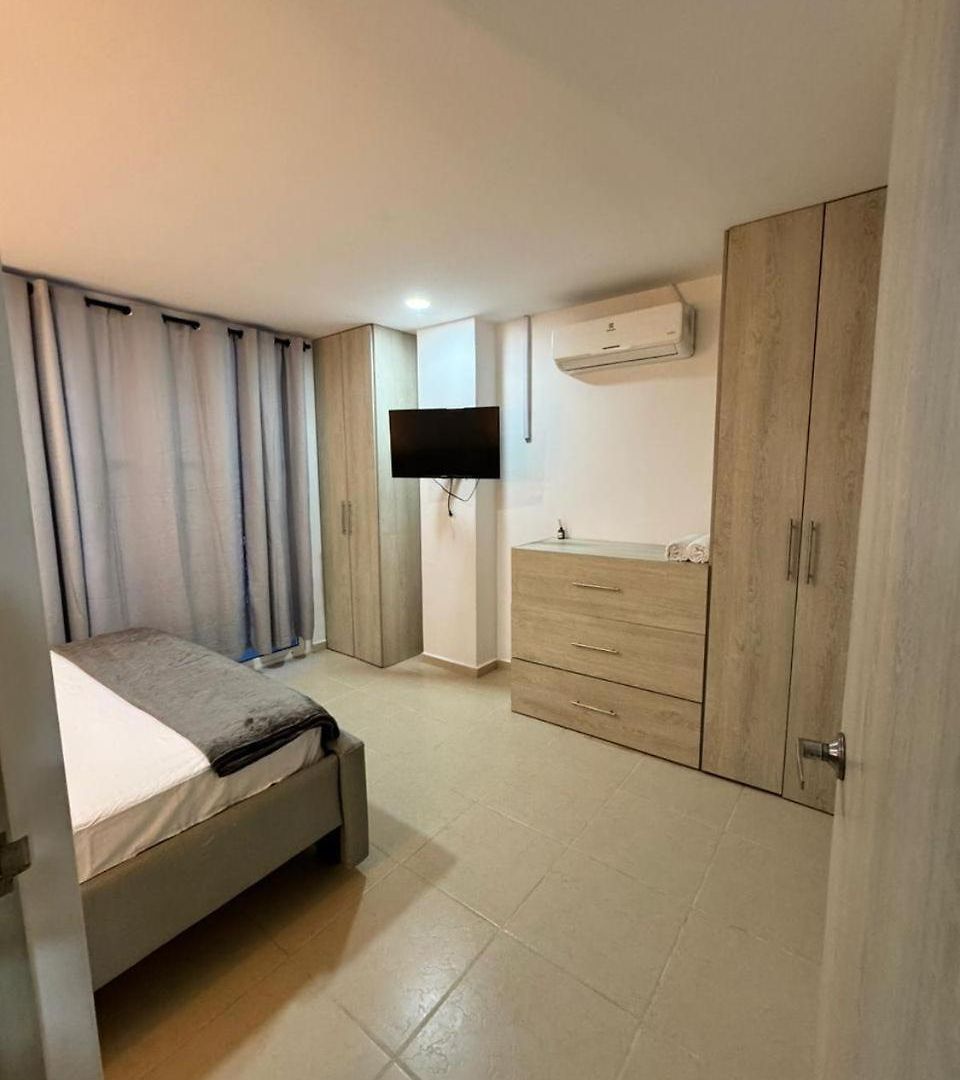 Amoblado En Cartagena, Cerca Al Aeropuerto Y Al Centro Historico Apartamento Cartagena