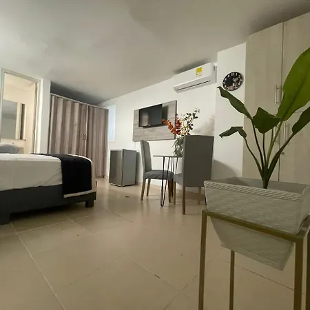 Amoblado En Cartagena, Cerca Al Aeropuerto Y Al Centro Historico Apartamento Cartagena